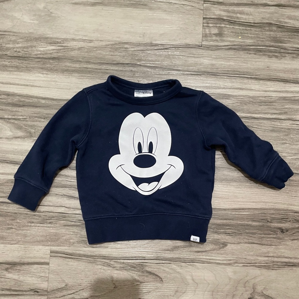 Gap mickey mouse crewneck sweater - Picture 2 of 2